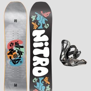 Prezzi Nitro ripper kids + charger micro set 2025 snowboa uni