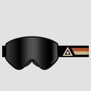 Prezzi Ashbury a12 kasper (+bonus lens) goggle dark smoke lens / yellow