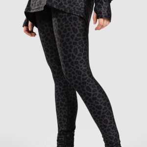 Prezzi Eivy icecold tights base layer bottoms black leopard