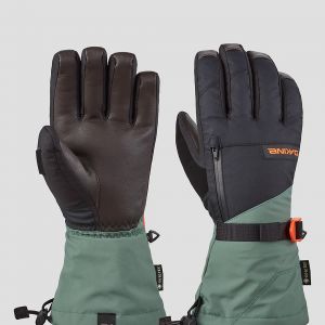 Prezzi Dakine leather titan gore-tex short gloves dark forest