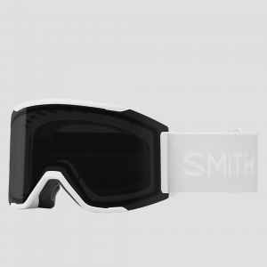 Prezzi Smith squad mag white vapor (+bonus lens) goggle chromapop sun black