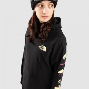 Prezzi The north face tekno pullover fleece pullover tnf black / sun sprite