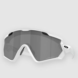 Prezzi Oakley wind jacket 2.0 matte white sunglasses prizm black