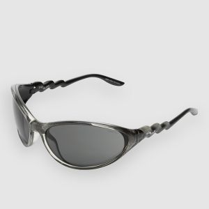 Prezzi Komono the glitch black vipet sunglasses solid smoke