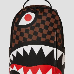 Prezzi Sprayground hangover backpack brown / black / white / red