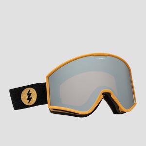 Prezzi Electric ek1 flood black gum(+bonus lens) goggle silver chrome