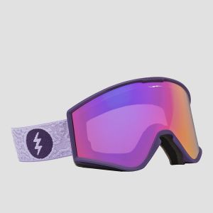 Prezzi Electric ek1.s flood purple(+bonus lens) goggle purple chrome