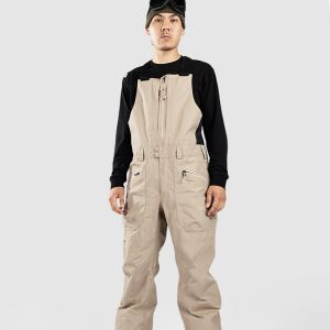 Prezzi Burton gore reserve bib pants summit taupe