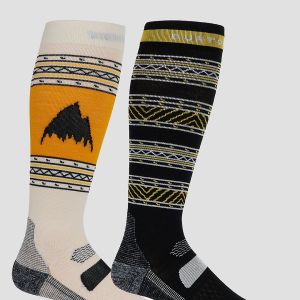 Prezzi Burton performance lw 2pk tech socks goldenrod