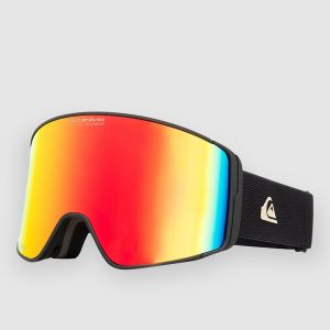 Prezzi Quiksilver storm mg black goggle clux ml red s3