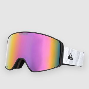 Prezzi Quiksilver storm mg white camo goggle clux l purple ml s3