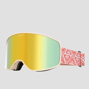 Prezzi Roxy storm peak chic buttercream goggle rose gold ml s3