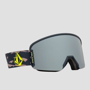 Prezzi Volcom garden 2 camo bl yellow+bonus lens goggle silver chrome