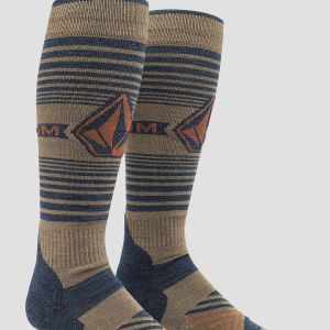 Prezzi Volcom horizon wool blend otc tech socks chestnut brown