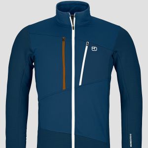 Prezzi Ortovox grid fleece jacket deep ocean