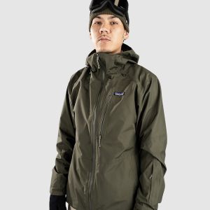 Prezzi Patagonia powder town jacket pine needle green