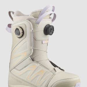 Prezzi Salomon ivy sj boa 2025 snowboard boots crm / peach fuzz / orchd ptal