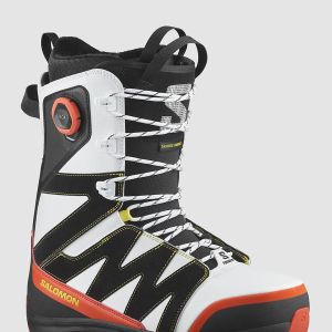 Prezzi Salomon x approach lace sj boa 2025 snowboard boots white / cherry tomato / black