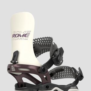 Prezzi Rome guild 2025 snowboard bindings bone / purple