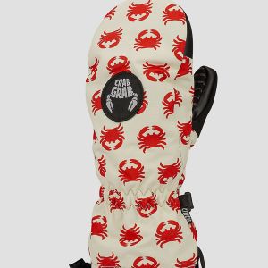 Prezzi Crab grab cinch youth mittens crabs