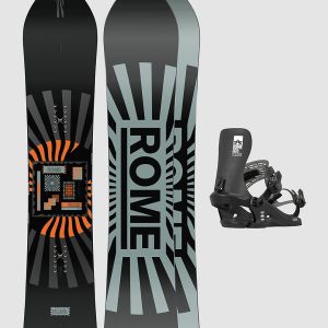 Prezzi Rome mechanic+trace m/l 2025 snowboard set uni