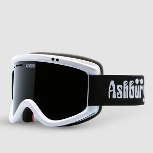 Prezzi Ashbury warlock og white (+bonus lens) goggle dark smoke / yellow spare