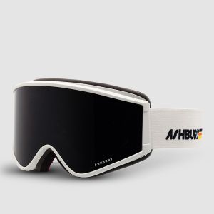 Prezzi Ashbury a12 pincer (+bonus lens) goggle dark smoke / yellow spare