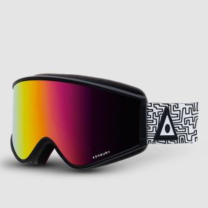 Prezzi Ashbury a12 miller (+bonus lens) goggle pink mirror / yellow spare