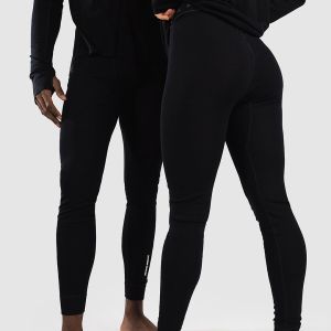 Prezzi Beyond medals merino base layer bottoms black