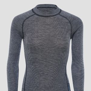 Prezzi Thermowave merino warm active base layer top ink melange