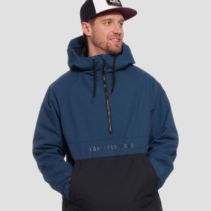 Prezzi Horsefeathers perch anorak dark blue