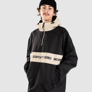 Prezzi Horsefeathers gordie anorak black