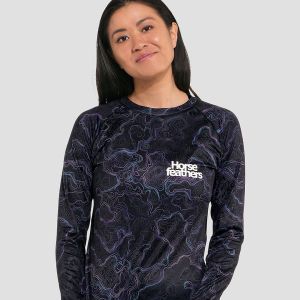 Prezzi Horsefeathers mirra base layer top contour lines