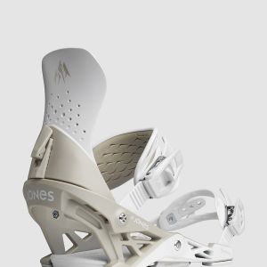 Prezzi Jones snowboards aurora 2025 snowboard bindings white art