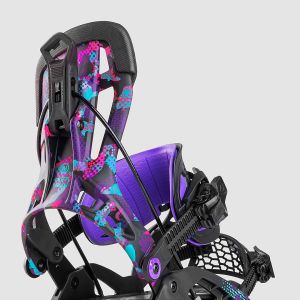 Prezzi Nidecker fuse hybrid 2025 snowboard bindings miami camo