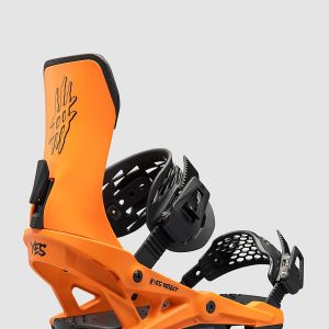 Prezzi Yes select 2025 snowboard bindings bright orange