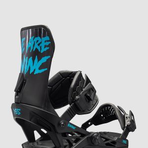 Prezzi Yes uninc 2025 snowboard bindings black blue