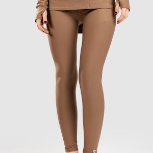 Prezzi Eivy pocket rib base layer bottoms faded coffee