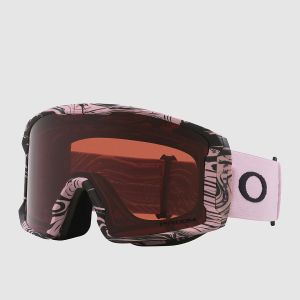 Prezzi Oakley line miner l toadstool swirl goggle prizm snow garnet