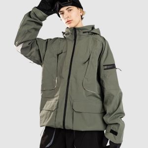 Prezzi Endeavor snowboards 2l patrol jacket moss