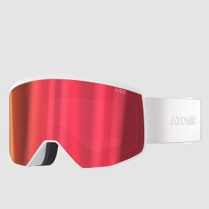 Prezzi Atomic four pro hd white goggle rose hd