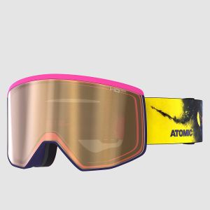 Prezzi Atomic four pro signature nmc pinkpow goggle purple / pink hd photo