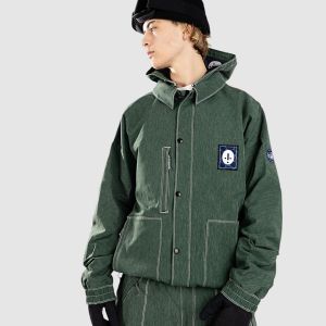 Prezzi 686 dojo jacket forest green denim