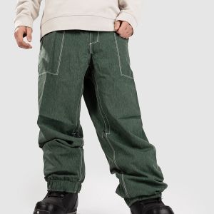 Prezzi 686 dojo pants forest green denim