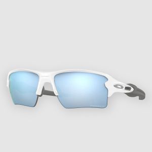 Prezzi Oakley flak 2.0 xl polished white sunglasses prizm deep h2o polarized