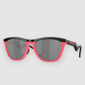 Prezzi Oakley frogskins hybrid matte black/neon pink sungl prizm black