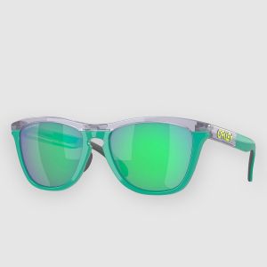 Prezzi Oakley frogskins range trans lilac/celeste sunglass prizm jade