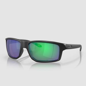 Prezzi Oakley gibston matte black sunglasses prizm jade