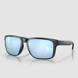 Prezzi Oakley holbrook xl matte black sunglasses prizm deep water polar