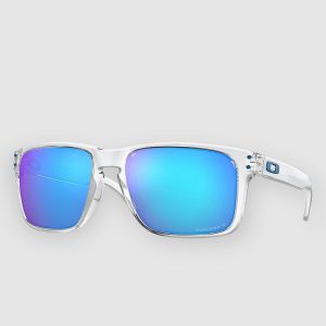 Prezzi Oakley holbrook xl polished clear sunglasses prizm sapphr irid polar